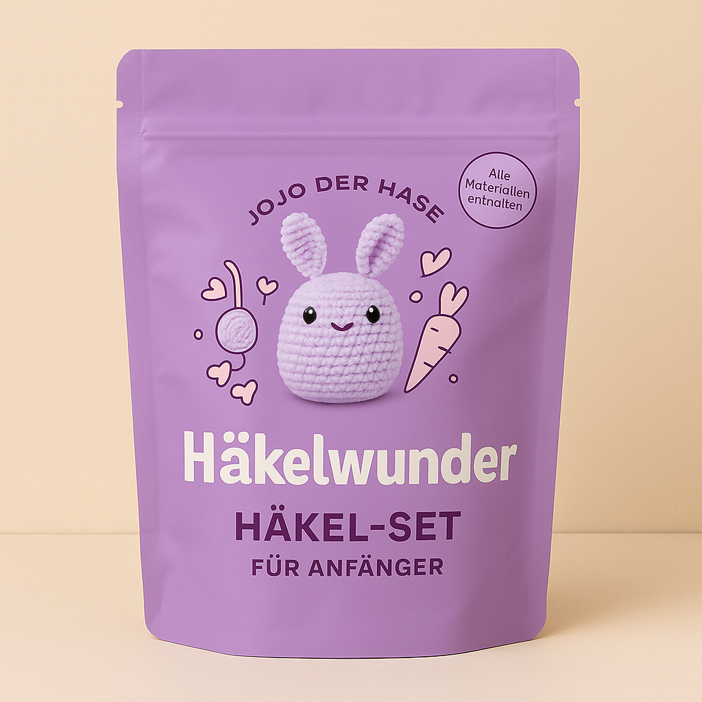DIY Häkelset Hase – Häkel-Kit für Anfänger